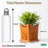 Tulsi Planter | Small Tulsi Pot for Home and Garden