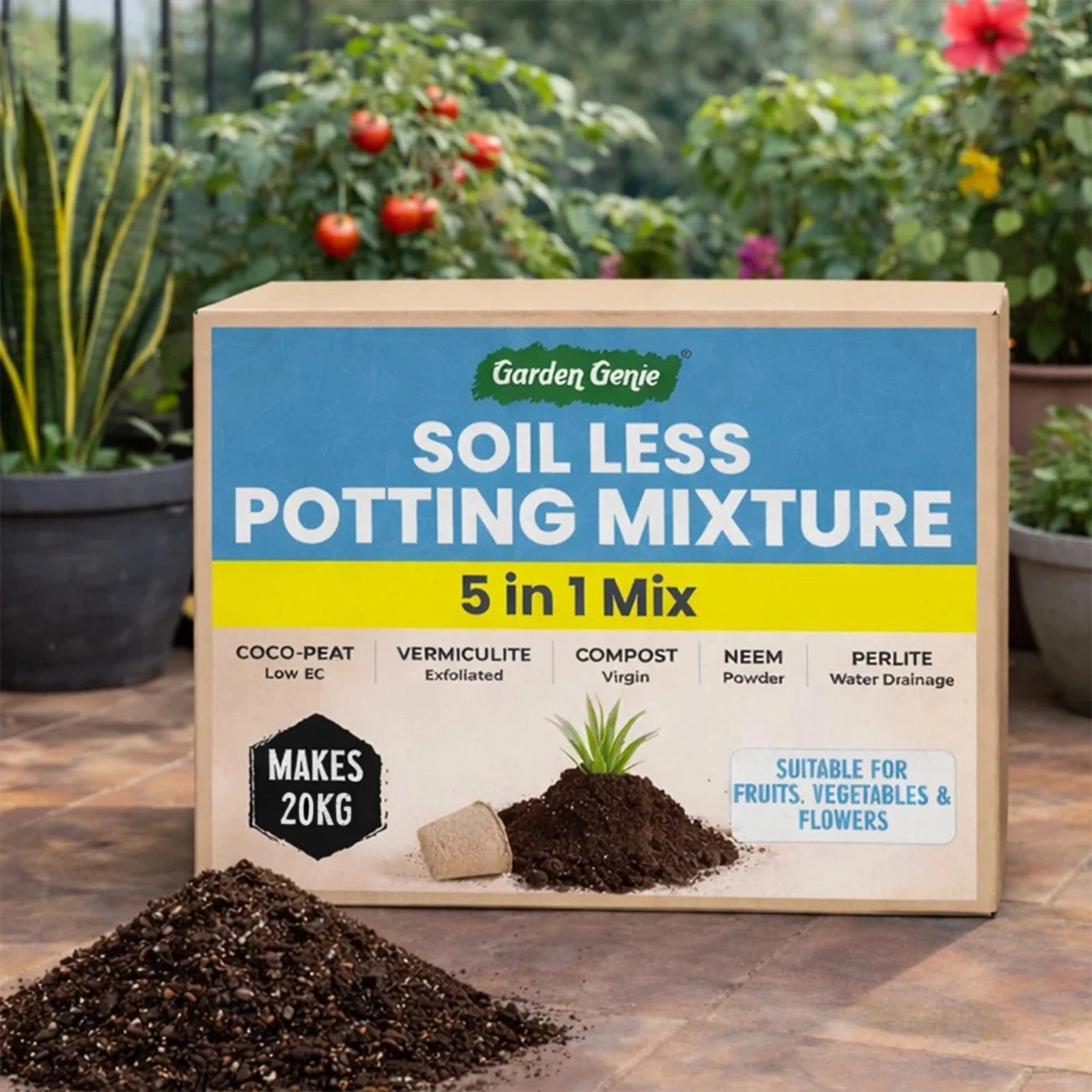 5 in 1 Soil Less Potting Mix