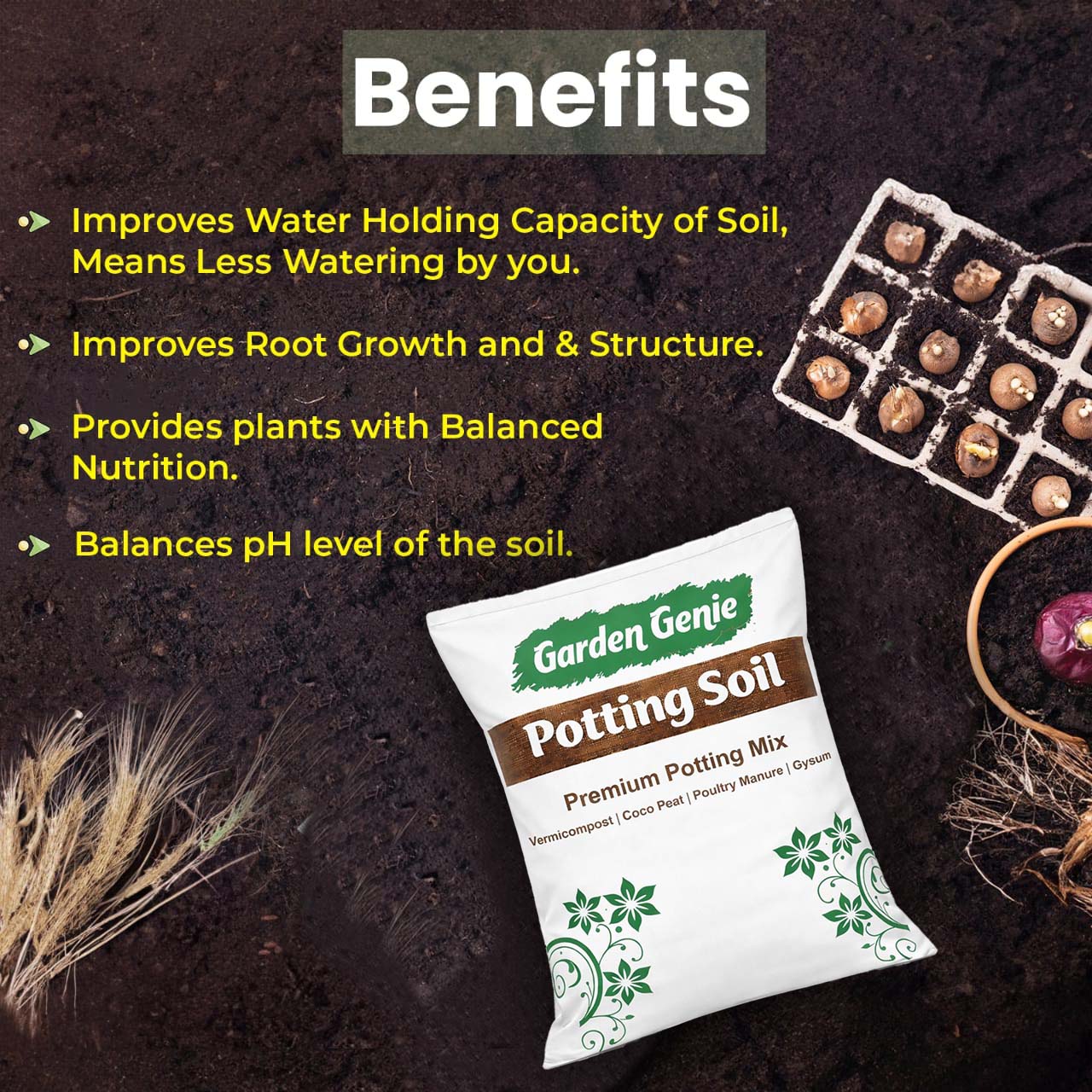 benefits of potting mix Organic Potting Mix – Hydro Farm Technologies Private Limited