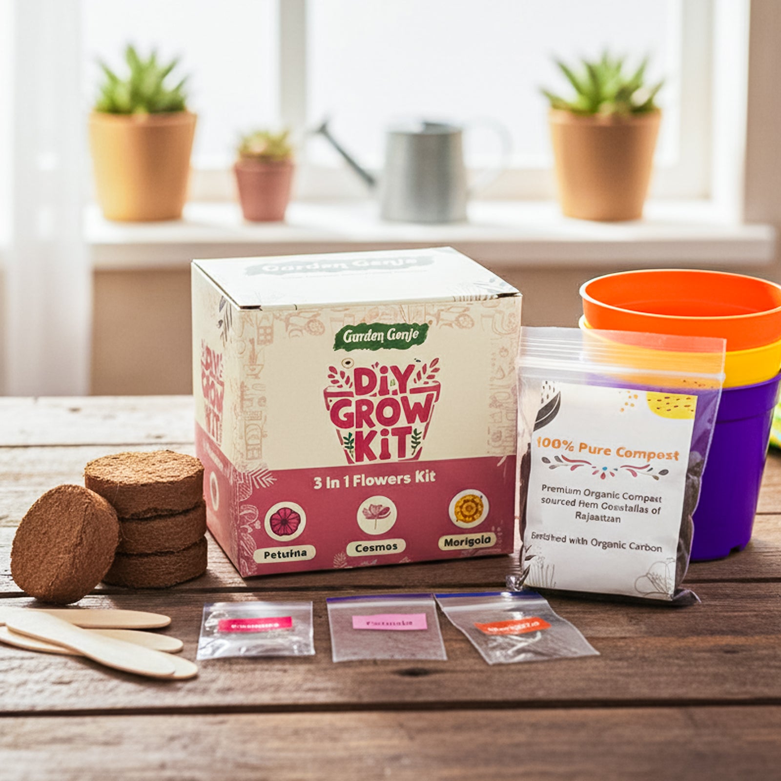 DIY Flower Grow Kit