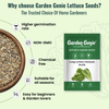 Long Lettuce Romaine Seeds
