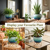 Ocean Wave Metal Planter