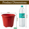 6-inch Plastic Pots for Garden