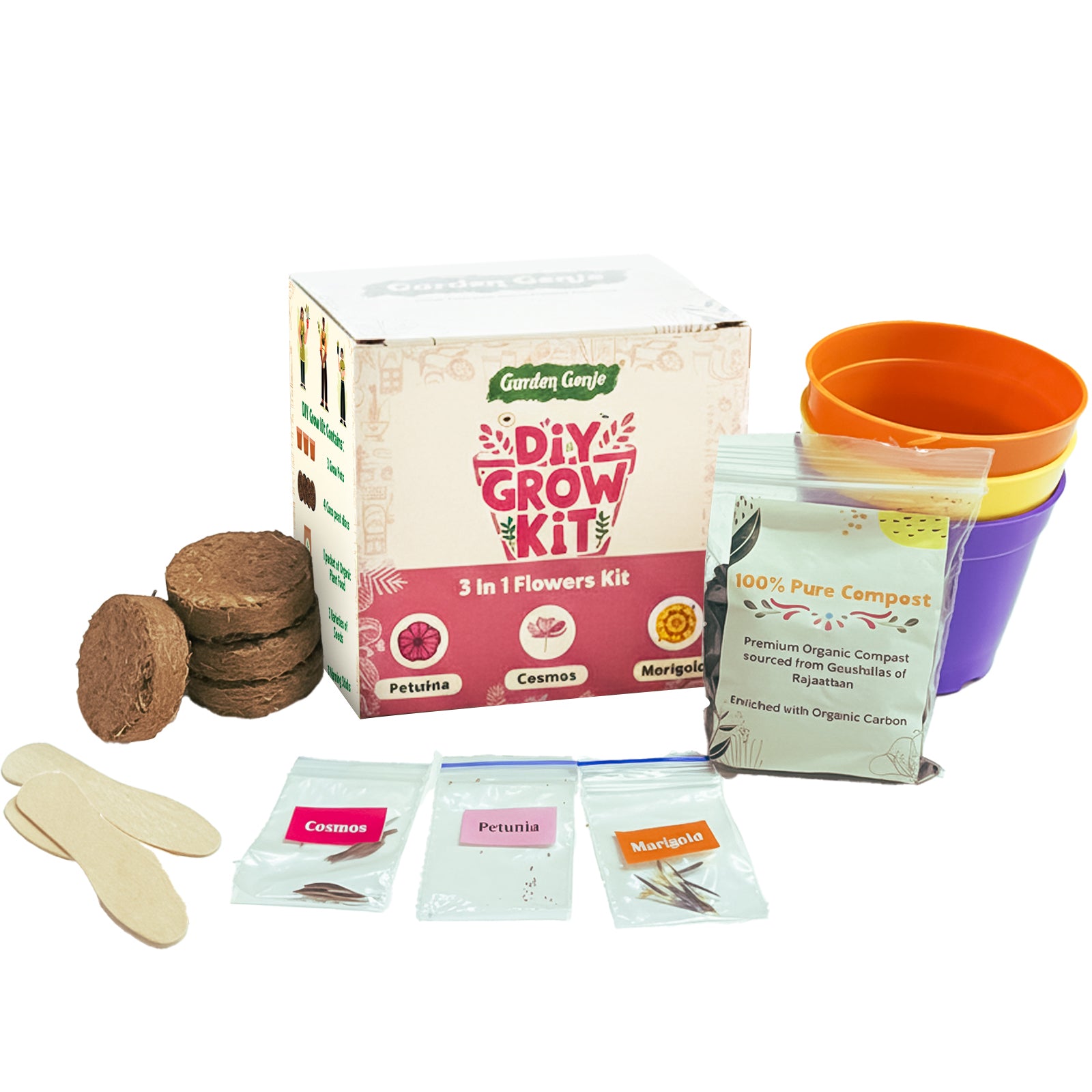 DIY Flower Grow Kit