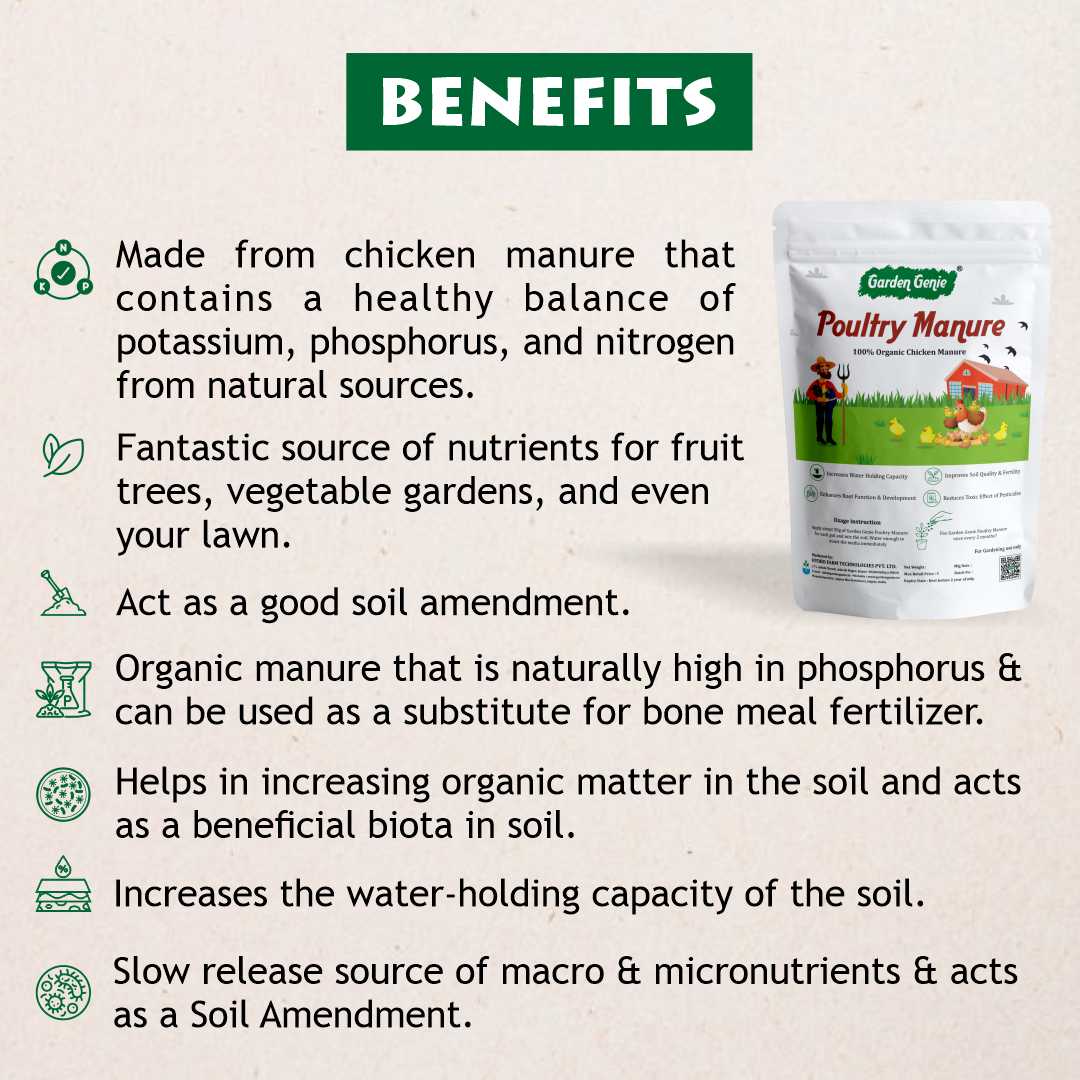 Benefits of Poultry Manure