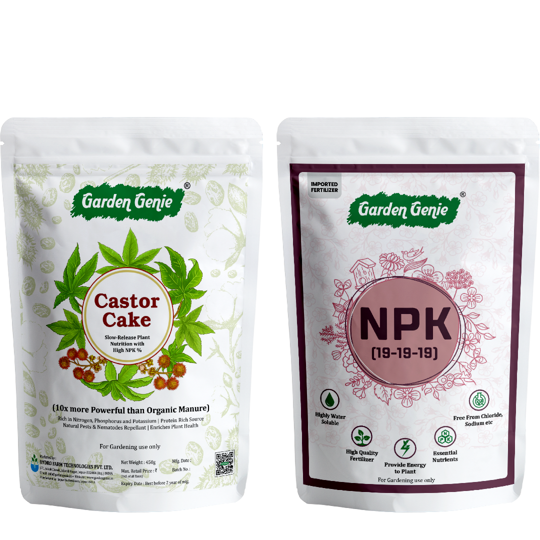 Castor Cake and NPK 19-19-19
