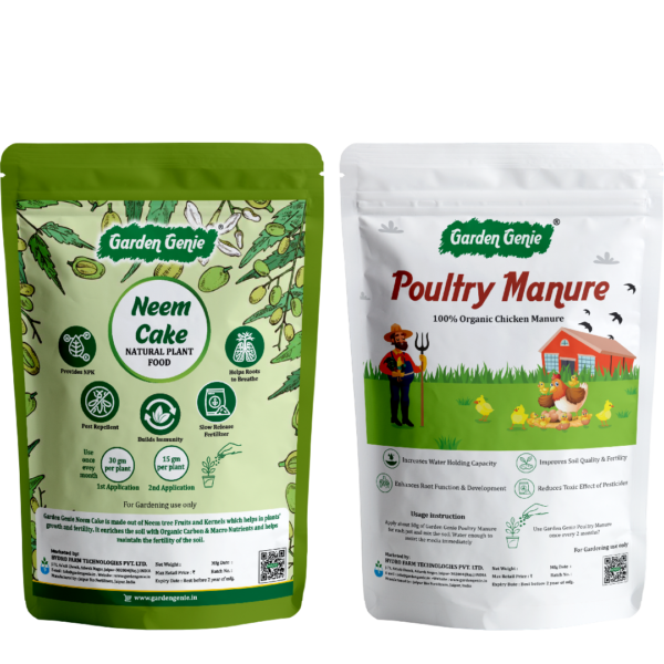 Neem Cake and Poultry Manure